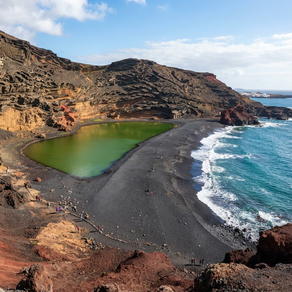 Charco de los Clicos en Lanzarote