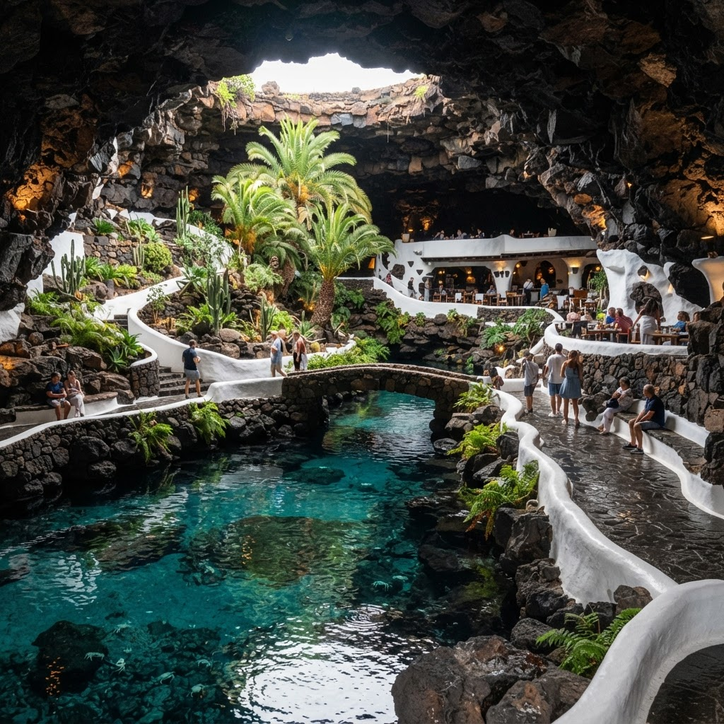 Jameos del Agua en Lanzarote